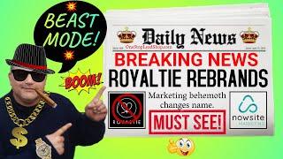  BREAKING NEWS Royaltie AI Rebrands To NowSite Marketing 