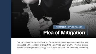 GLUP4023 Criminal Procedure II | Plea of Mitigation