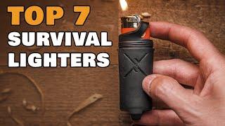 Top 7 Survival Lighters