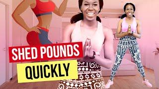 30 MIN HIIT WEIGHT LOSS WORKOUT | Slim Down & Lose Weight - Beginner Low Impact Options Included