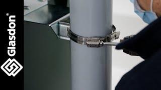 Glasdon UK | Tamtorque Banding Demonstration | Metal Fido 50™ Dog Waste Bin