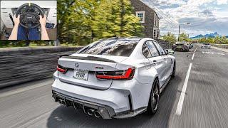 BMW M3 G80 - Assetto Corsa (Steering Wheel + Shifter) Gameplay