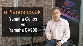 Yamaha Genos vs PSR SX900 "Mini Genos" Comparison Review