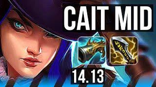 CAITLYN vs TALIYAH (MID) | 1300+ games, Dominating | NA Master | 14.13