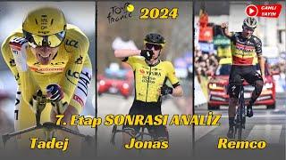 CANLI YAYIN: Aydın Bez ile 7. Etabın ardında 2024 Tour de France analizi