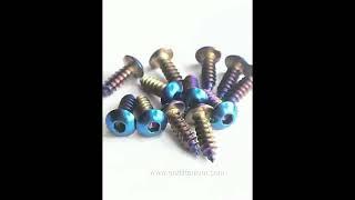 titanium bike bolts DIN 912