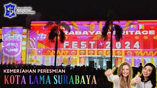  Grand Launching Kota Lama Surabaya - Ada Laser Show, Video Mapping & Warna Warni Kembang Api