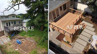 Backyard Makeover: Timelapse Build From Start to Finish