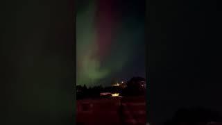 Aurora Borealis over Calgary #auroraborealis #northernlights