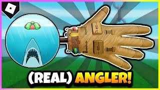 How To ACTUALLY Get ANGLER GLOVE & "You’re gonna need a bigger glove" BADGE in SLAP BATTLES!