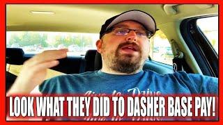 OH GOD... LOOK WHAT THEY DID to DoorDash BASE PAY!