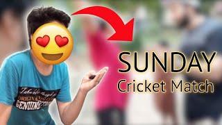 Sunday cricket  Match gone wrong | Hunny vlogs