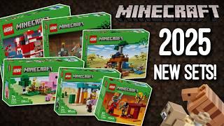 LEGO Minecraft 2025 Sets Revealed!