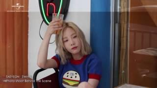 TAEYEON "WHY" Photo Shoot - Behind The Scene