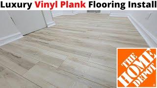 DIY: How To Install Rigid Core Vinyl Plank Flooring (Home Decorators Oak Vinyl Plank Flooring)