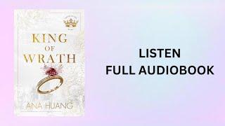 King of Wrath Full Audiobook | By Ana Huang | King Of Sin Book 1