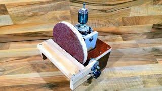 Angle Grinder HACK - Make Disc Sander  DIY