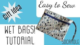 Gift Ideas - WET BAG - Fat Quarter Project - EASY