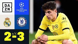 Chelsea verpasst Wunder von Bernabeu: Real Madrid – Chelsea 2:3 n.V.  | UEFA Champions League | DAZN