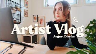Days in the life of a digital artist in Norway  Studio Vlog