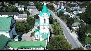 Богоявленский Кременецкий монастырь с высоты птичьего полета