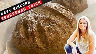 How to Bake Einkorn Sourdough with Better Rise | Gluten-Free Hack Inside!