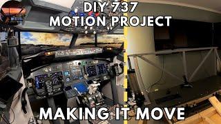 Adding motion to my DIY 737 home cockpit