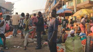 LOCAL COMMUNITY MARKET IN KAMPALA CITY, UGANDAAFRICA