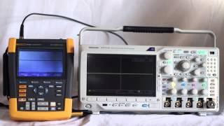 Using the Fluke 190-502 Scopemeter