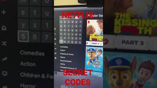 Netflix Secret codes