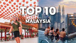 MALAYSIA 10 ORTE die du gesehen haben musst | Städte, Strände, Inseln Malaysia Urlaub REISETIPPS