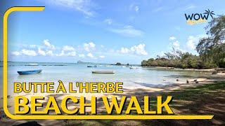 Hidden gem in the North! Walk on Butte À L'herbe beach | Mauritius