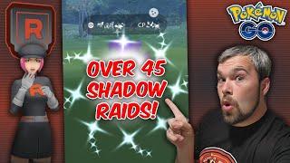 Over 45 Shadow Raids completed & THIS is what we got! (Pokémon GO)