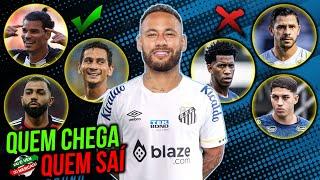 QUEM CHEGA E QUEM SAÍ DO SANTOS EM 2025 | 11 JOGADORES DE SAÍDA | 16 REFORÇOS PARA 2025