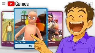 YouTube makes GAMES now!! And they're SHOCKINGLY GOOD?!