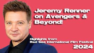  Jeremy Renner Talks MCU, Hawkeye & More in Jeddah @RedSeaFilmFest