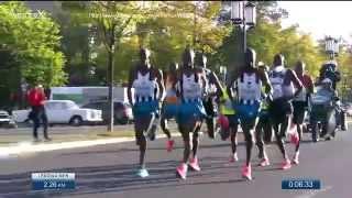 Dennis Kimetto Berlin marathon 2014, 2h02'57 new WR