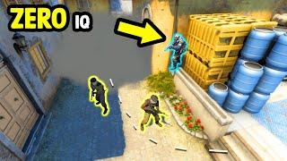 0 IQ BRAIN TEAMMATES! - CS:GO BEST ODDSHOTS #653