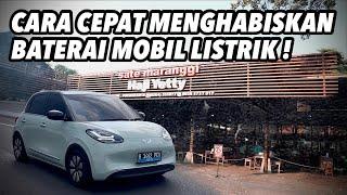 SULITNYA MENGHABISKAN BATERAI WULING BINGUO EV