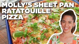 Molly Yeh's Sheet Pan Ratatouille Pizza | Girl Meets Farm | Food Network