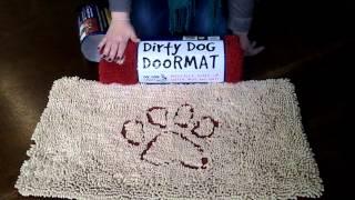 Dirty Dog Doormat - Stop Your Dog From Tracking In