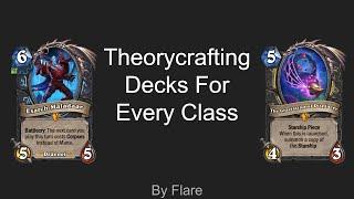 A Powerpoint About Theorycrafting Decks for The Great Dark Beyond