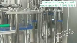 http://www.lantonmachinery.com .3 in 1 Monoblock washing,filling, capping machine