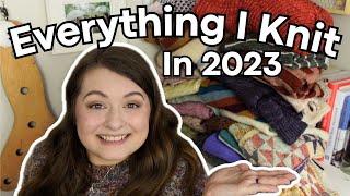 Everything I Knit in 2023 | Would I Knit It Again? | Favorite Knits of 2023 | Knitting Podcast