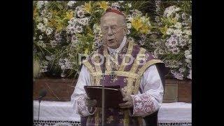 Franz Kardinal König,  Herbert von Karajan  Gedenkgottesdienst 23.Juli.1989