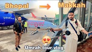 Umrah ka Safar Shuru hua  Bhopal to Makkah traveling vlog