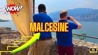 8K Conquer The Heights Of Malcesine Castle Tower: A Spectacular View Awaits!  #Travel #Adventure