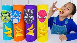 Andrea’s Superhero Snack Adventure! 