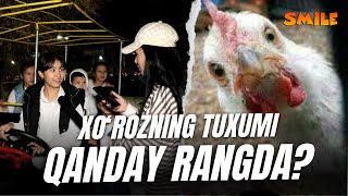 Xo’rozning tuxumi qanday rangda?