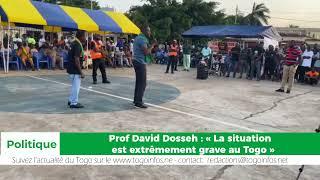 Prof David Dosseh : « La situation est extrêmement grave au Togo »